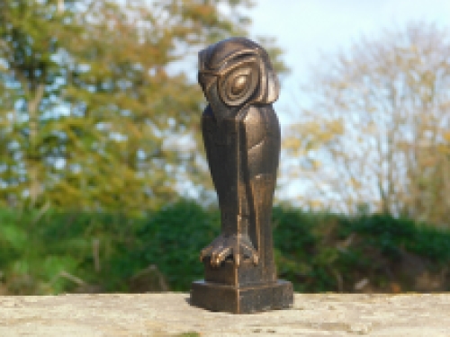 Statue Owl - all cast iron