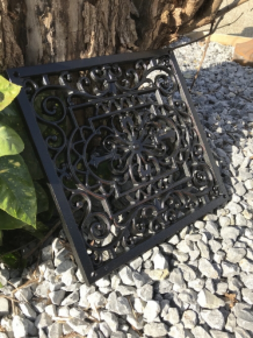 Square Grid - Cast iron - Black - Air grill