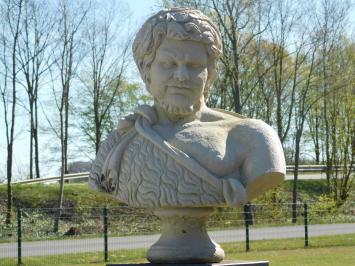 Vintage-Büste des Hadrian - 68 cm - Stein