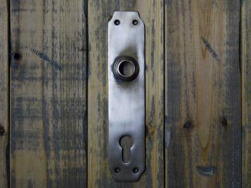 Vintage Türschild – PC 92 – Antikes Messing