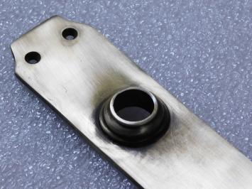 Vintage Türschild – PC 92 – Antikes Messing