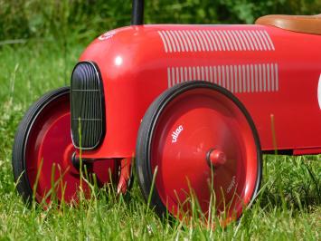 Oldtimer – Rot – 76 x 40 cm – Metall