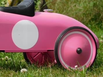 Oldtimer – Rosa – 76 x 40 cm – Metall