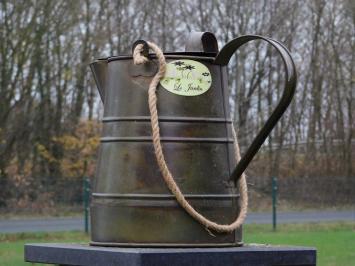 Vintage Kanne „Le Jardin“ – 31 cm – Metall