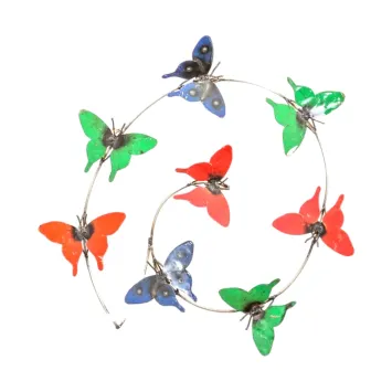 Butterfly Ornament - Round Wall Ornament - 'The Butterflies'