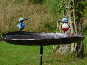Bird Feeder as Garden Stake - Metal - Handmade