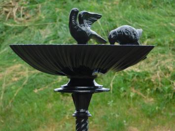 Fors Bird bath - Black - Alu - Garden decoration