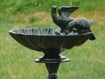 Fors Bird bath - Dark green - Alu - Garden decoration