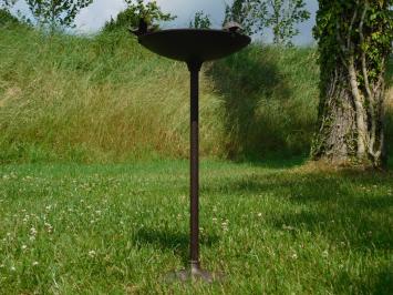 Bird bath with 4 Birds - 60 cm - Cast iron
