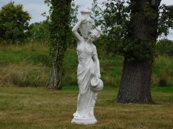 Statue Woman with Pitchers - 130 cm - Polystone
