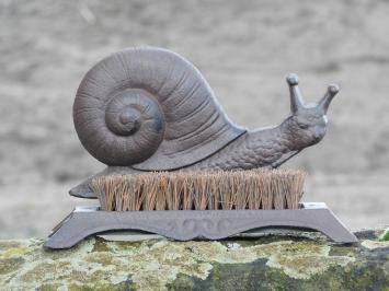 Foot sweeper Snail - cast iron