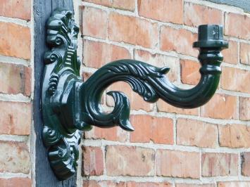 Klassischer Wandarm für Lampe - Aluminium - Grün oder Schwarz