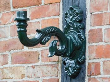 Klassischer Wandarm für Lampe - Aluminium - Grün oder Schwarz