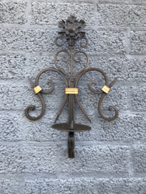 Latest: Beautiful Wall Candle Holder - Wrought Iron