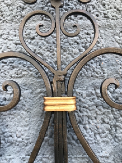 Latest: Beautiful Wall Candle Holder - Wrought Iron