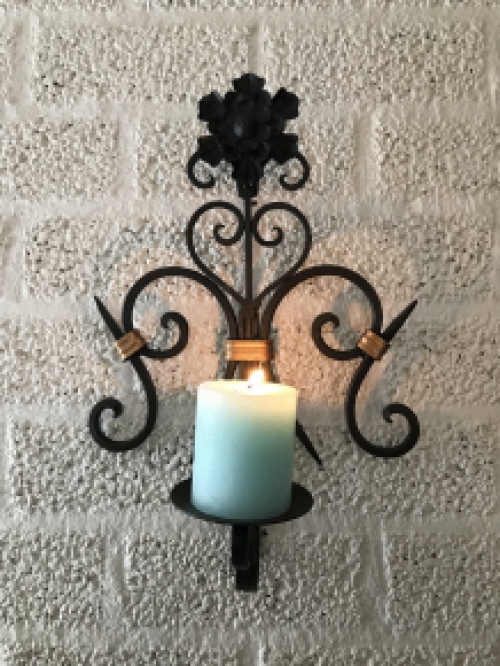 Latest: Beautiful Wall Candle Holder - Wrought Iron