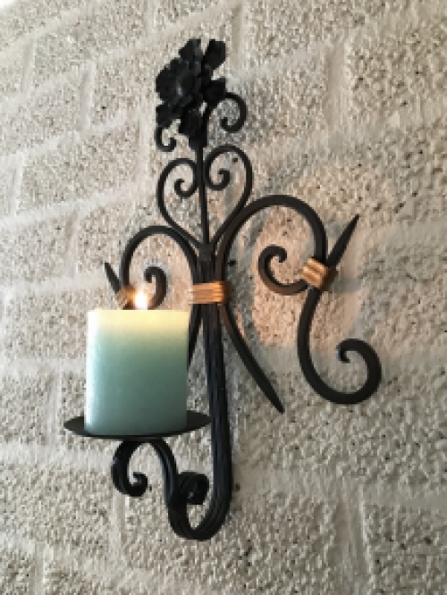 Latest: Beautiful Wall Candle Holder - Wrought Iron