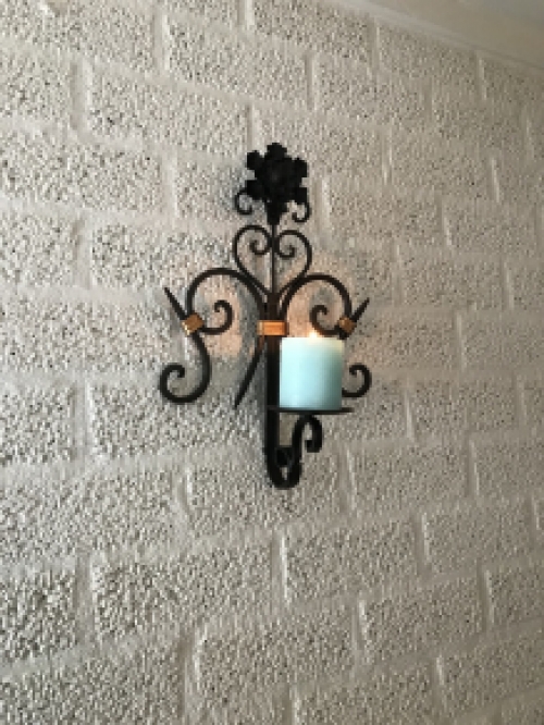 Latest: Beautiful Wall Candle Holder - Wrought Iron