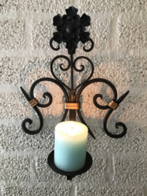 Latest: Beautiful Wall Candle Holder - Wrought Iron