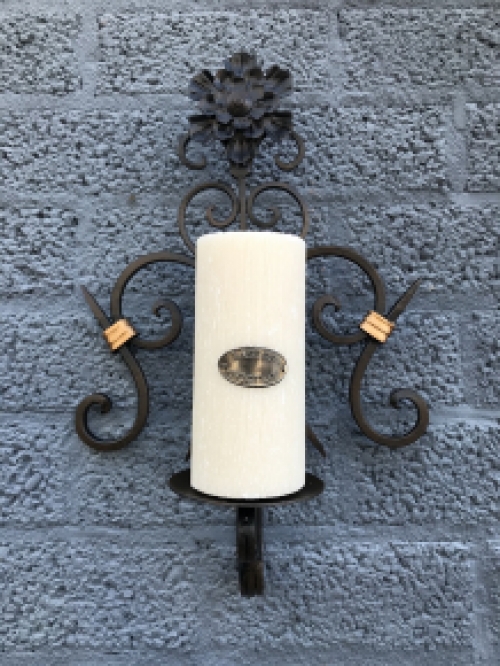 Latest: Beautiful Wall Candle Holder - Wrought Iron