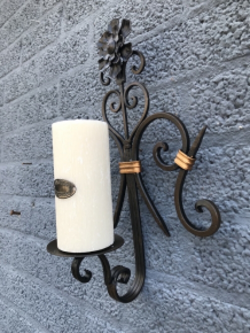 Latest: Beautiful Wall Candle Holder - Wrought Iron