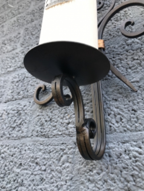 Latest: Beautiful Wall Candle Holder - Wrought Iron