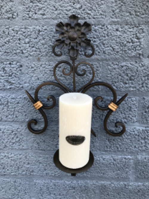 Latest: Beautiful Wall Candle Holder - Wrought Iron