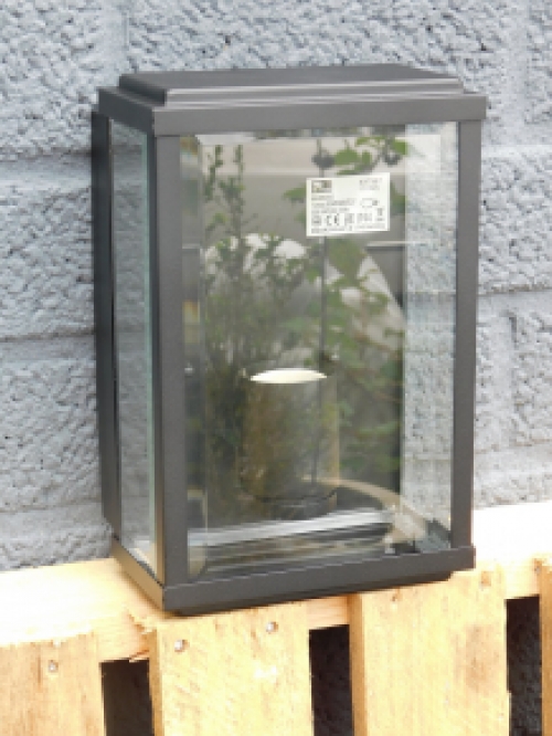 Landelijke, Brocante Buitenlamp Java - black