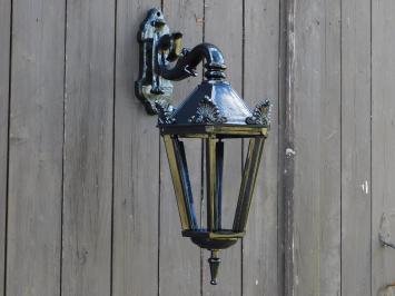 Sem Wall Lamp - Black or Green - Ceramic Fitting and Glass