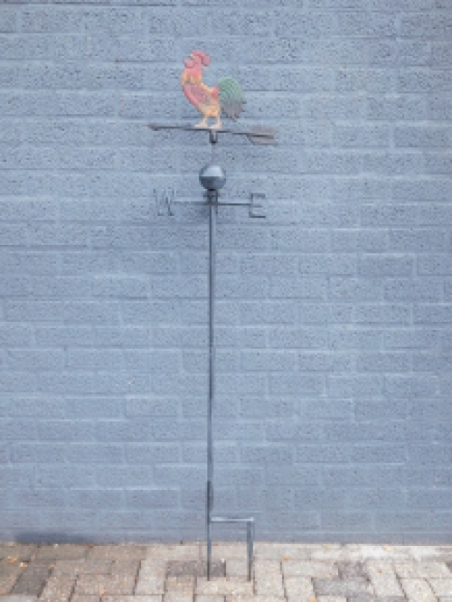 Forse windhaan / windwijzer met tuinsteker- 183cm hoog