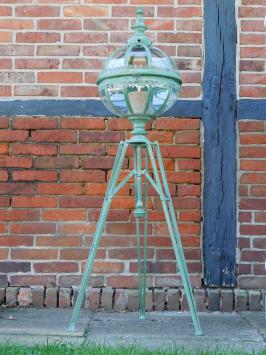 Windlicht - Lantaarn XL - 145 cm - Metaal - Vintage Green