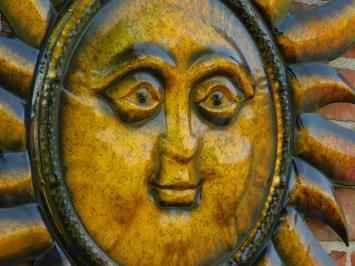 Wandornament Zon XL - 80 x 80 cm - Metaal