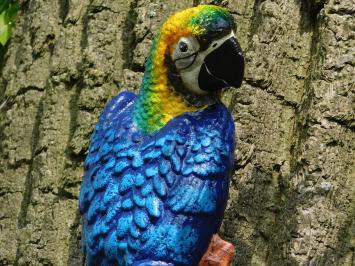 Blue Parrot - Cast iron - Wall decoration