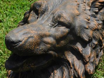 Wolf head with water spout - 45 x 35 cm - Stone