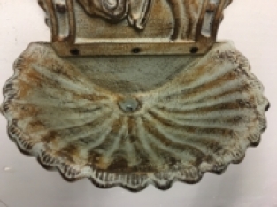 Wall sink with picture horse, cast iron, beautiful!!!