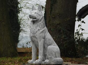 Shepherd Dog Statue XL - 80 cm - Stone