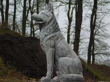 Shepherd Dog Statue XL - 80 cm - Stone